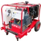 hot and cold petrol driven pressure washer image